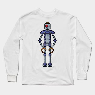 Pixel Robot 207 Long Sleeve T-Shirt